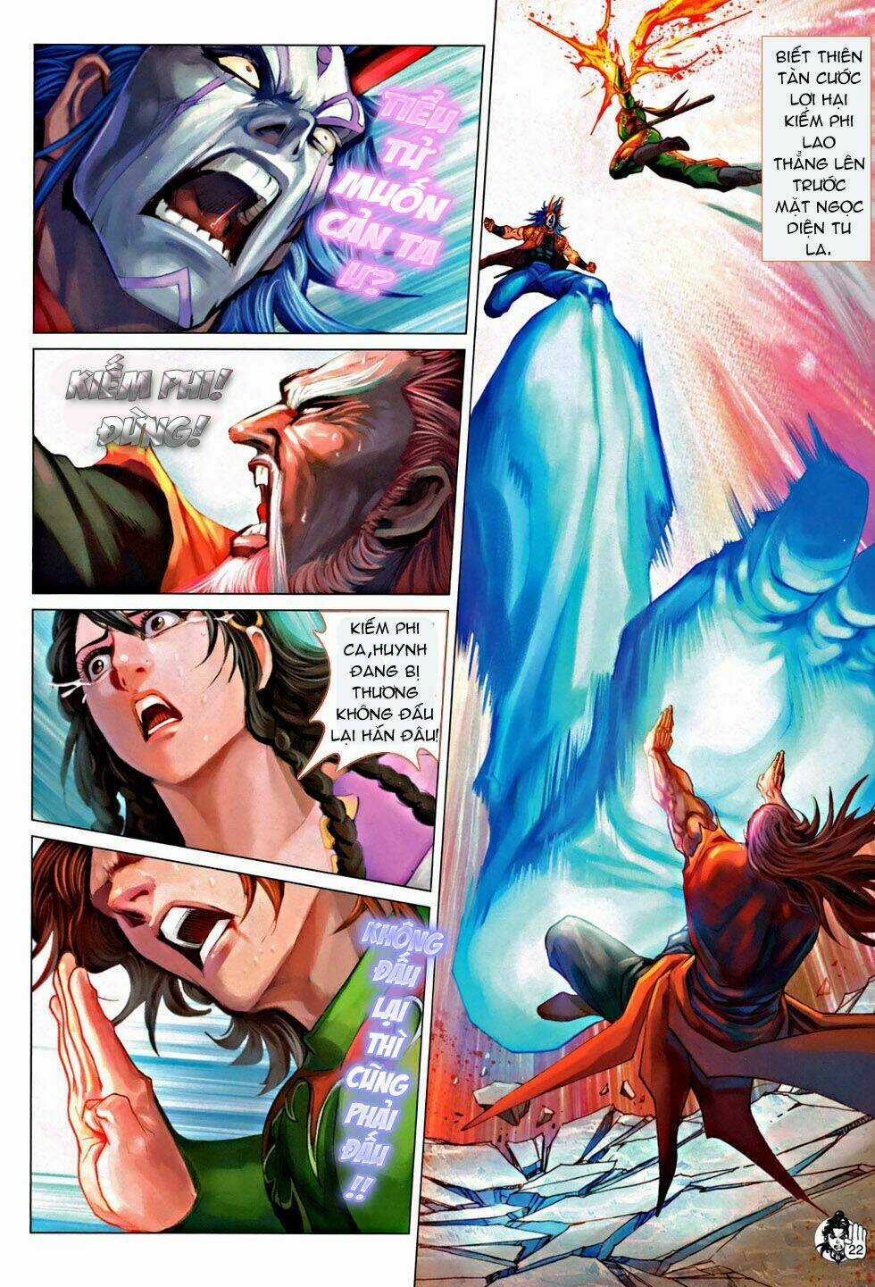 Thần Chưởng Long Kiếm Phi Chapter 70 trang 22