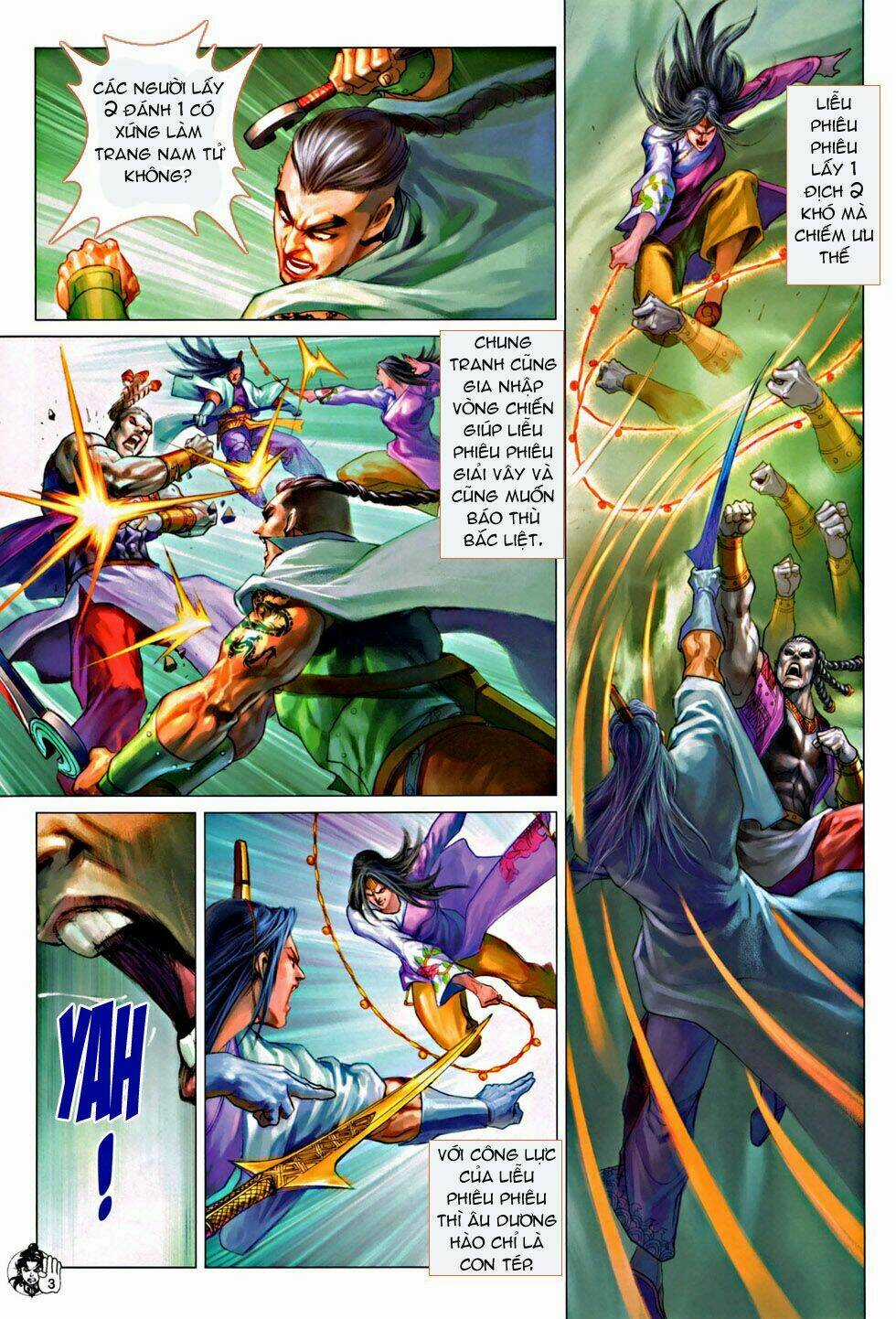 Thần Chưởng Long Kiếm Phi Chapter 70 trang 3