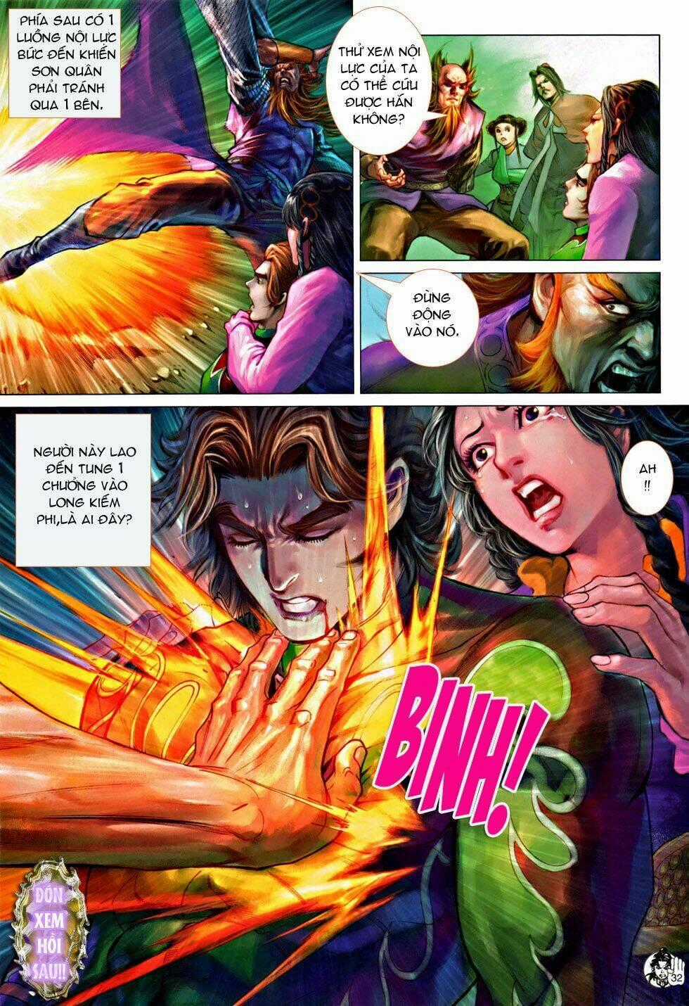 Thần Chưởng Long Kiếm Phi Chapter 70 trang 32