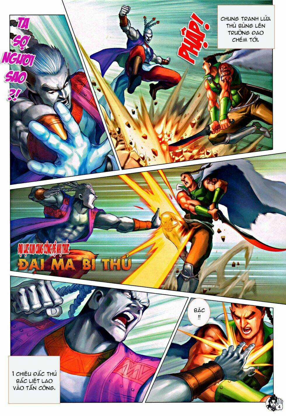 Thần Chưởng Long Kiếm Phi Chapter 70 trang 4