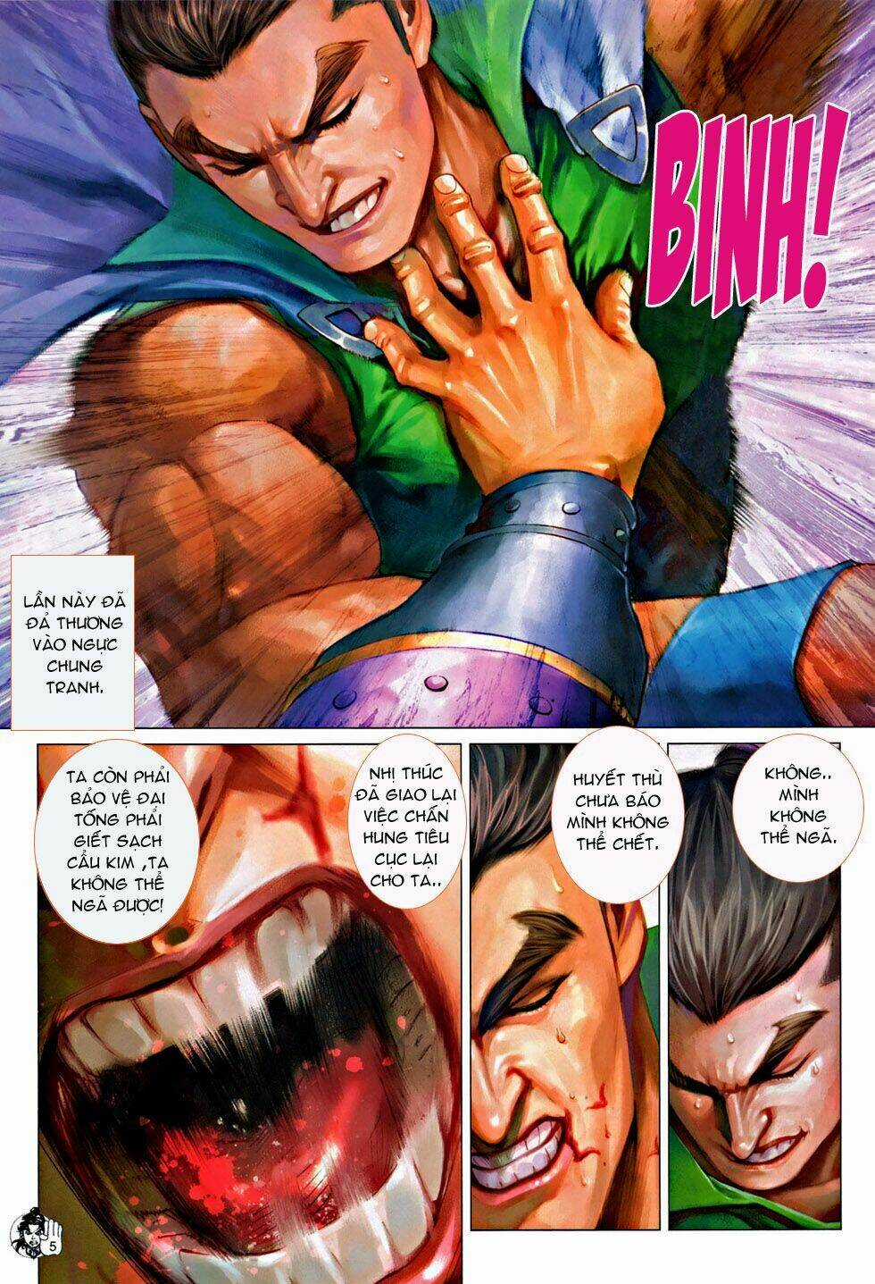 Thần Chưởng Long Kiếm Phi Chapter 70 trang 5