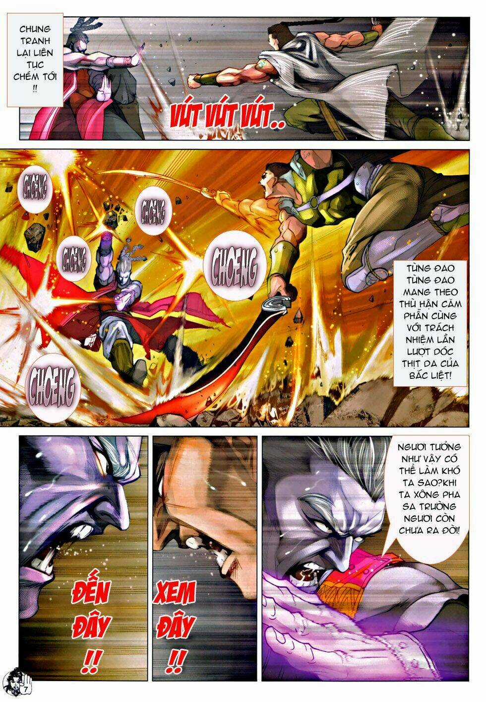 Thần Chưởng Long Kiếm Phi Chapter 70 trang 7