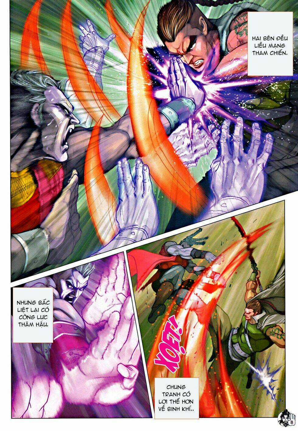 Thần Chưởng Long Kiếm Phi Chapter 70 trang 8