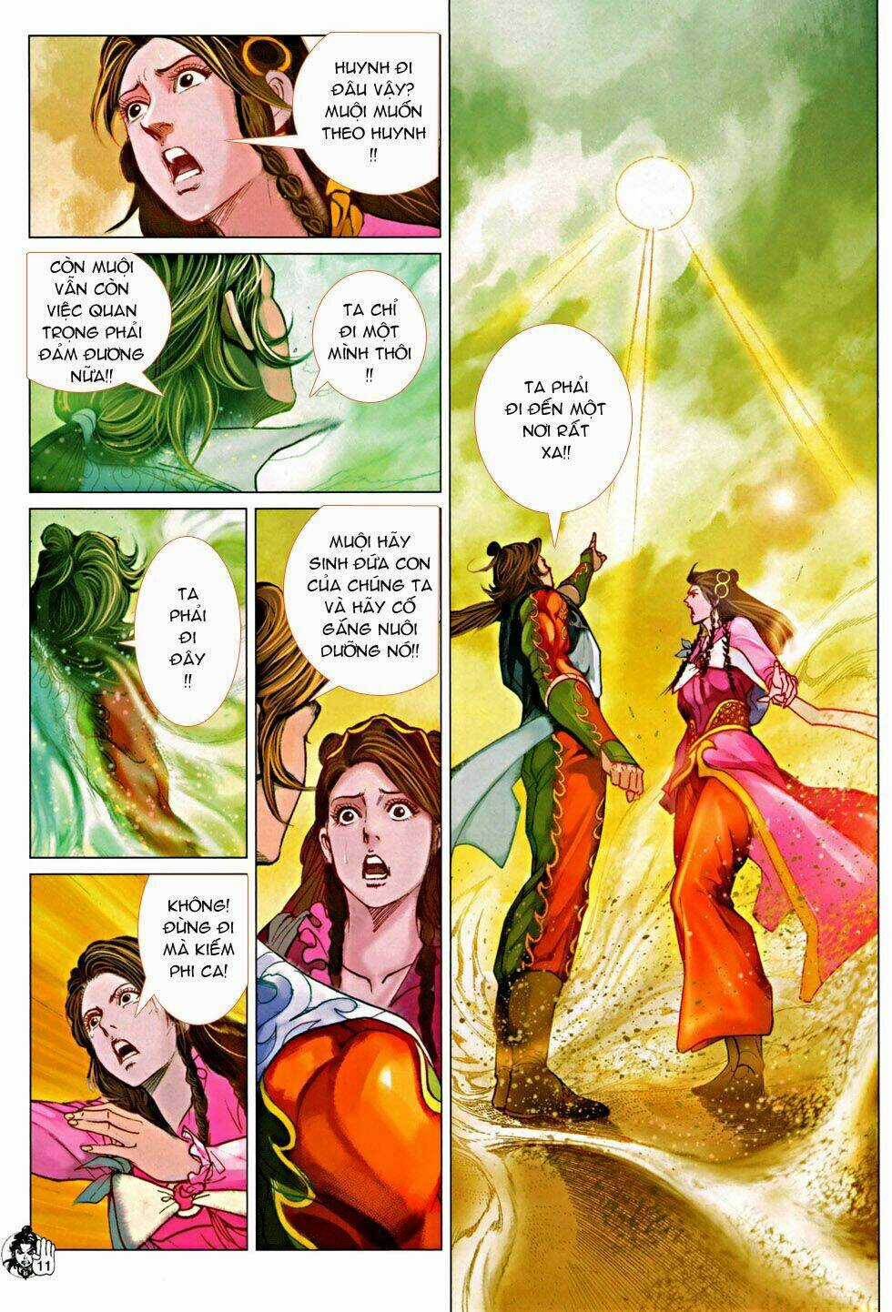 Thần Chưởng Long Kiếm Phi Chapter 72 trang 10