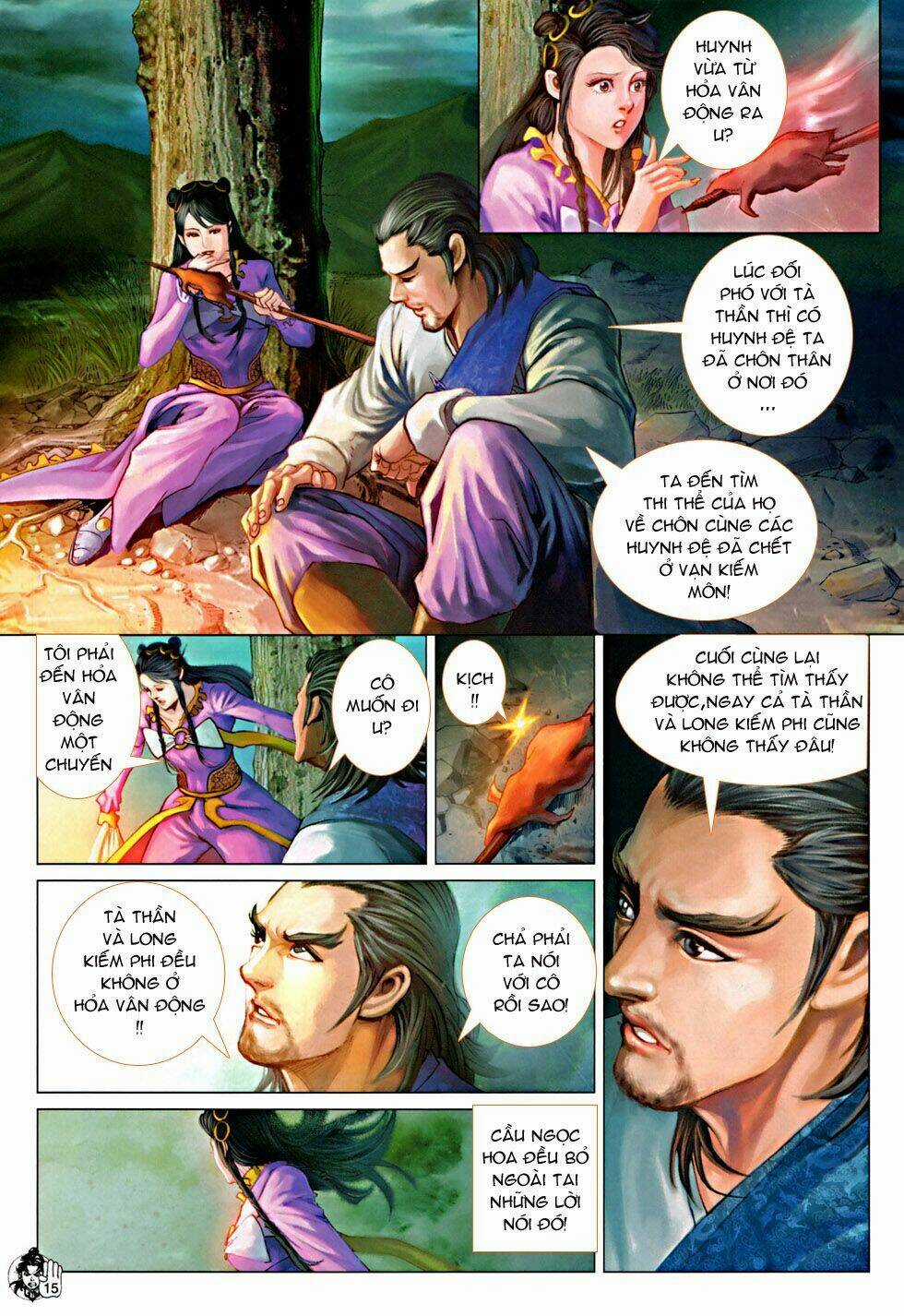 Thần Chưởng Long Kiếm Phi Chapter 72 trang 14