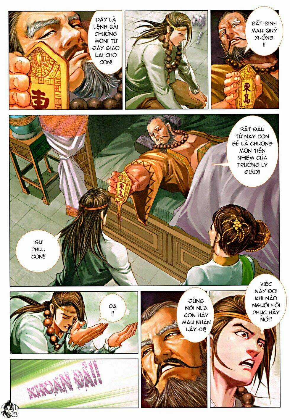 Thần Chưởng Long Kiếm Phi Chapter 72 trang 20