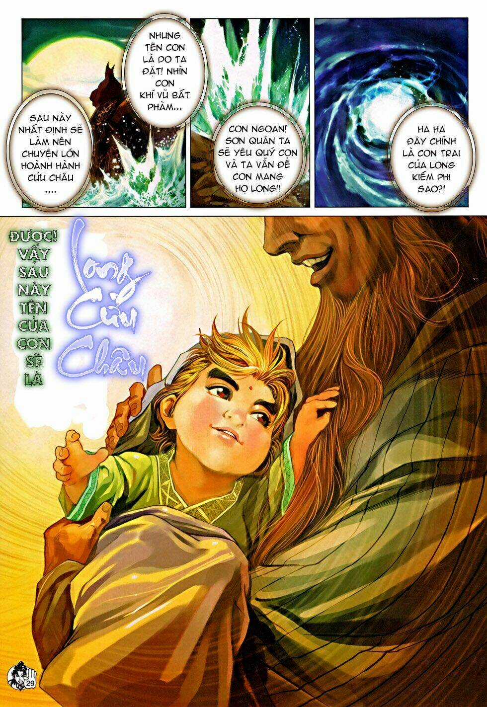 Thần Chưởng Long Kiếm Phi Chapter 72 trang 28