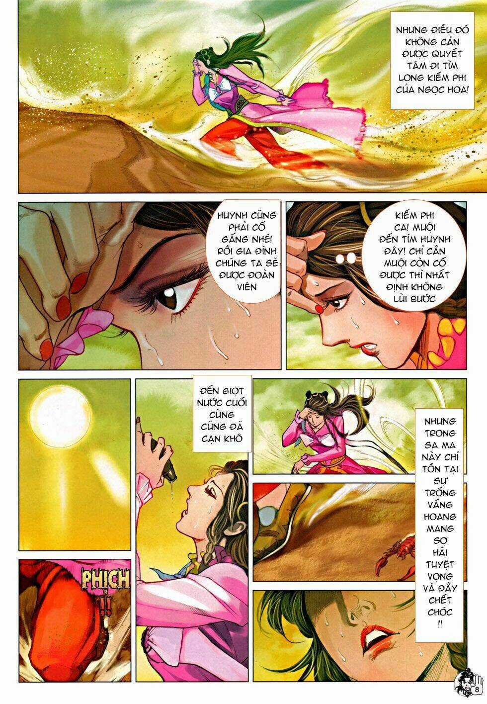 Thần Chưởng Long Kiếm Phi Chapter 72 trang 7