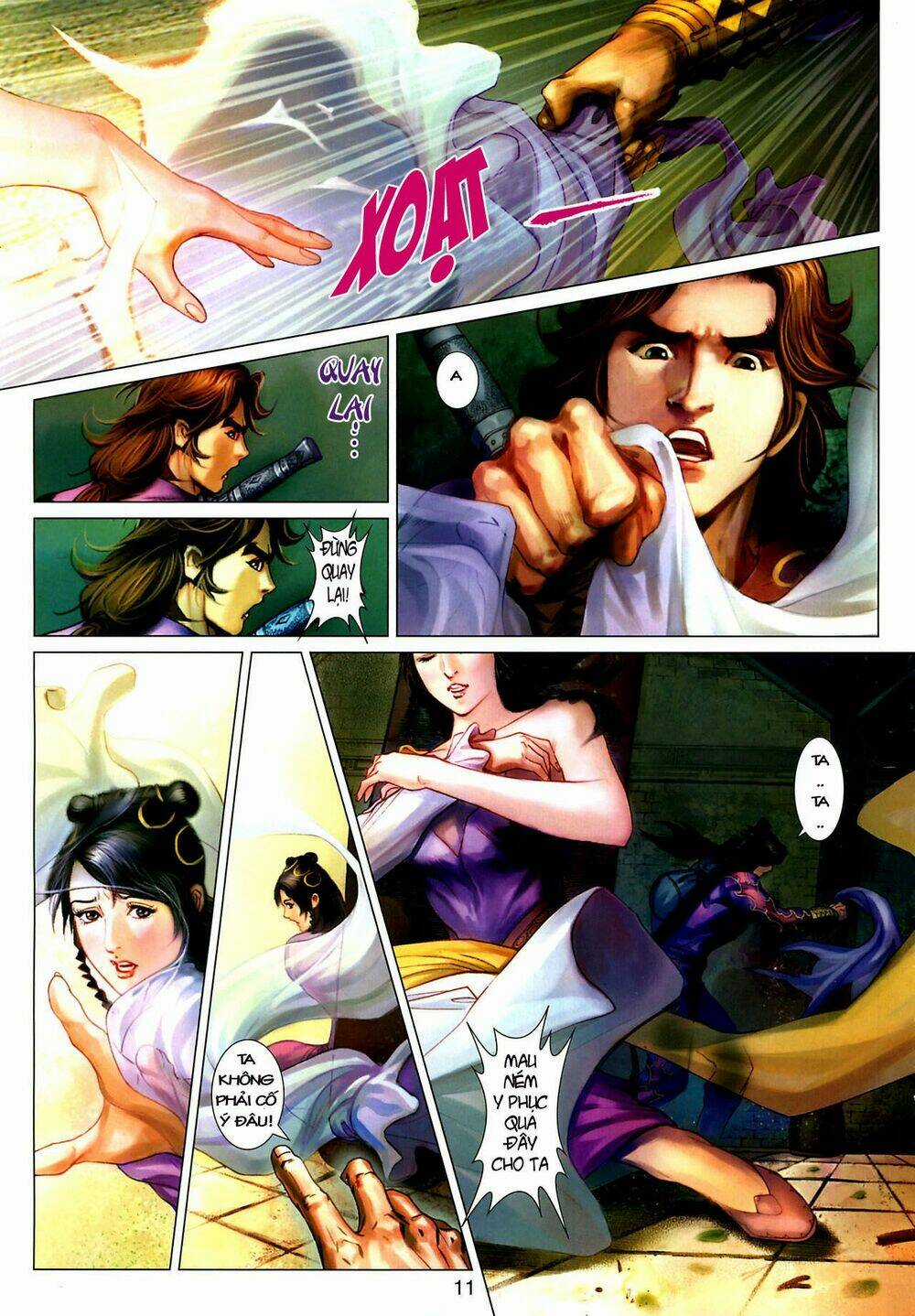 Thần Chưởng Long Kiếm Phi Chapter 8 trang 12