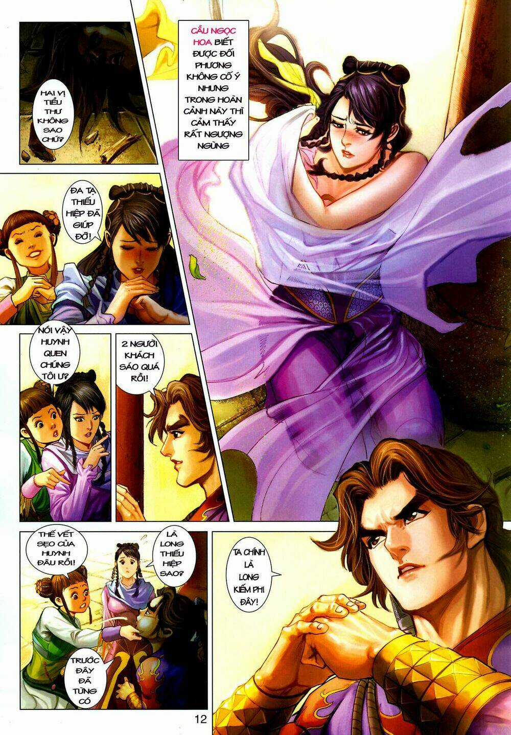 Thần Chưởng Long Kiếm Phi Chapter 8 trang 13