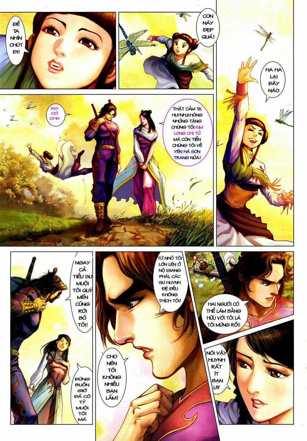 Thần Chưởng Long Kiếm Phi Chapter 8 trang 16