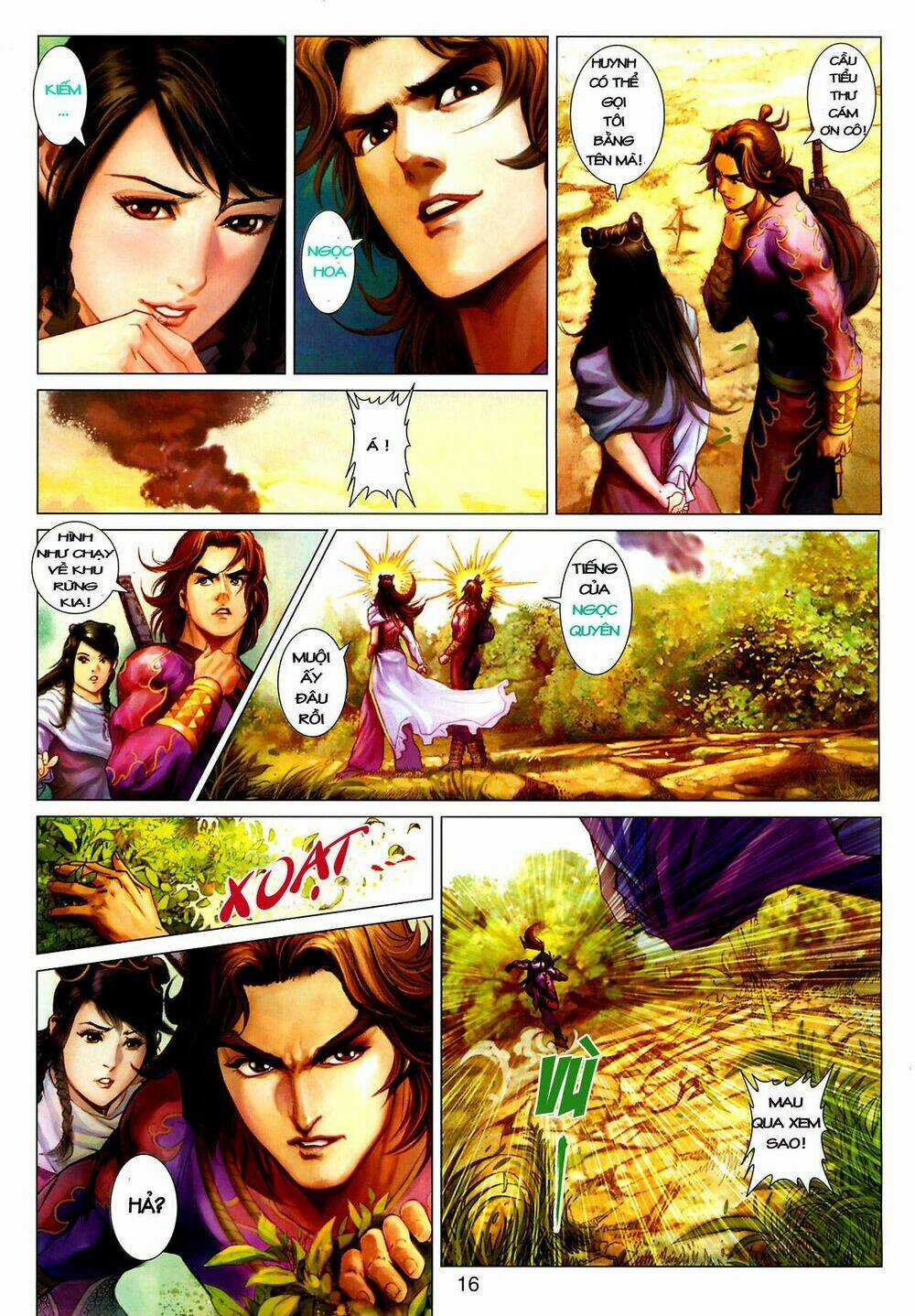 Thần Chưởng Long Kiếm Phi Chapter 8 trang 17