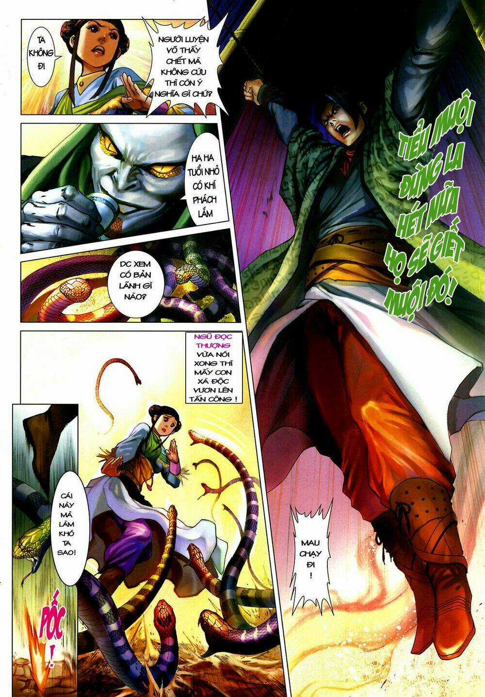 Thần Chưởng Long Kiếm Phi Chapter 8 trang 19