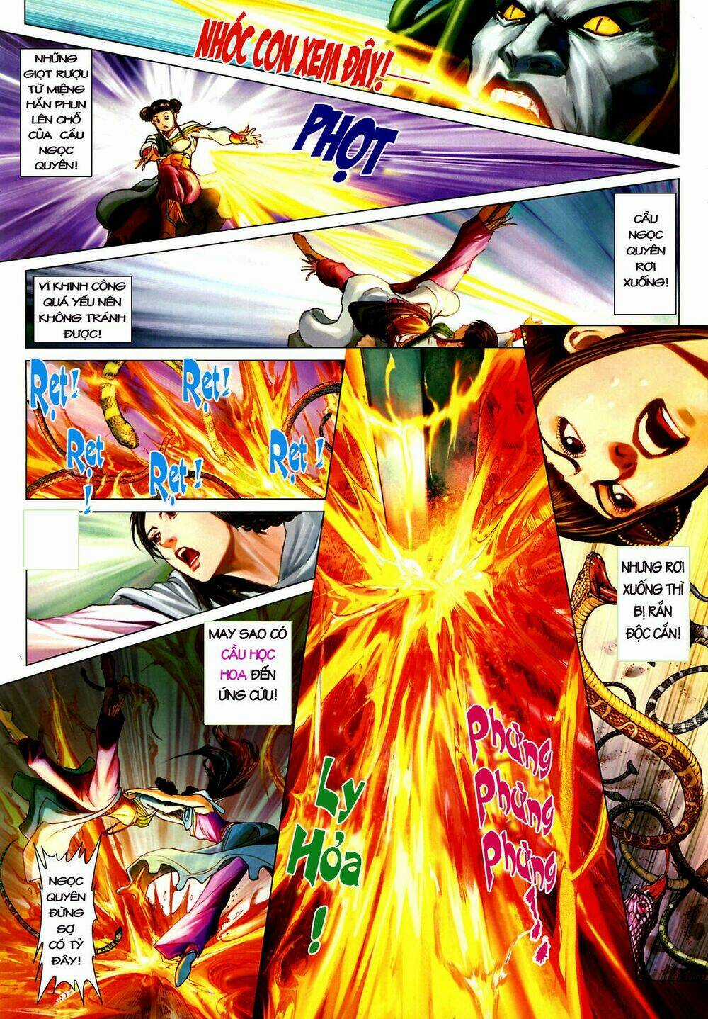 Thần Chưởng Long Kiếm Phi Chapter 8 trang 20