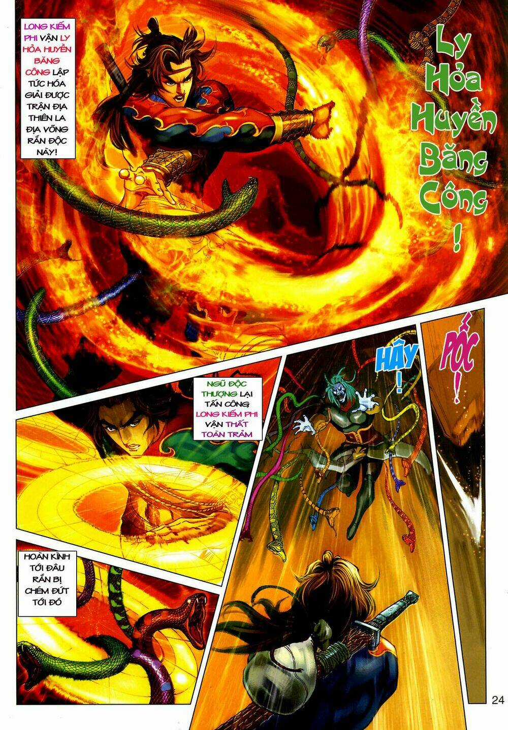 Thần Chưởng Long Kiếm Phi Chapter 8 trang 24