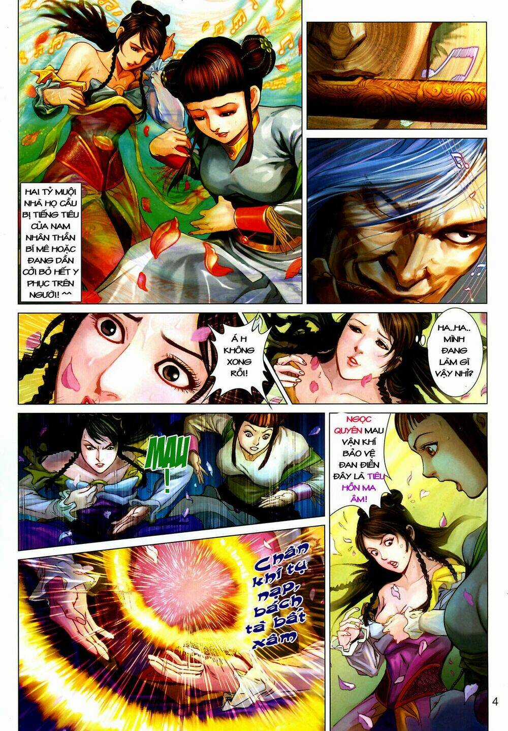 Thần Chưởng Long Kiếm Phi Chapter 8 trang 3