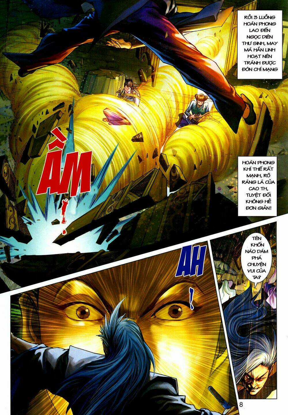 Thần Chưởng Long Kiếm Phi Chapter 8 trang 7