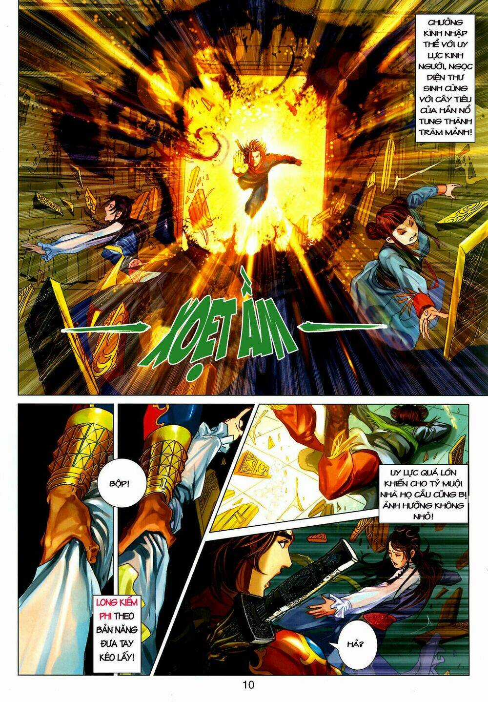 Thần Chưởng Long Kiếm Phi Chapter 8 trang 9