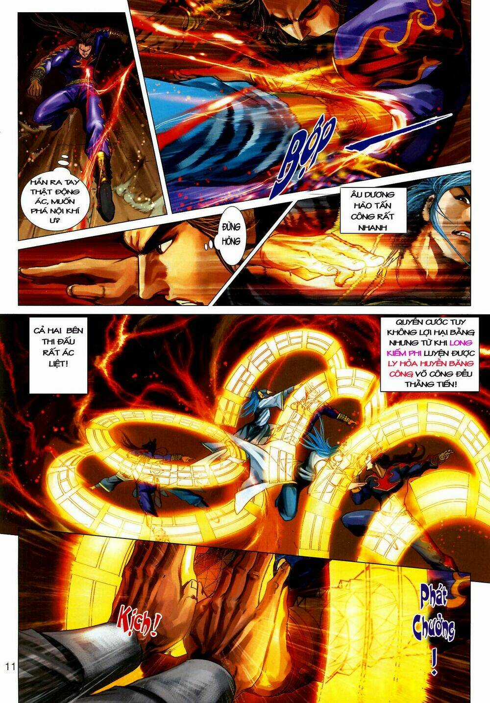 Thần Chưởng Long Kiếm Phi Chapter 9 trang 12