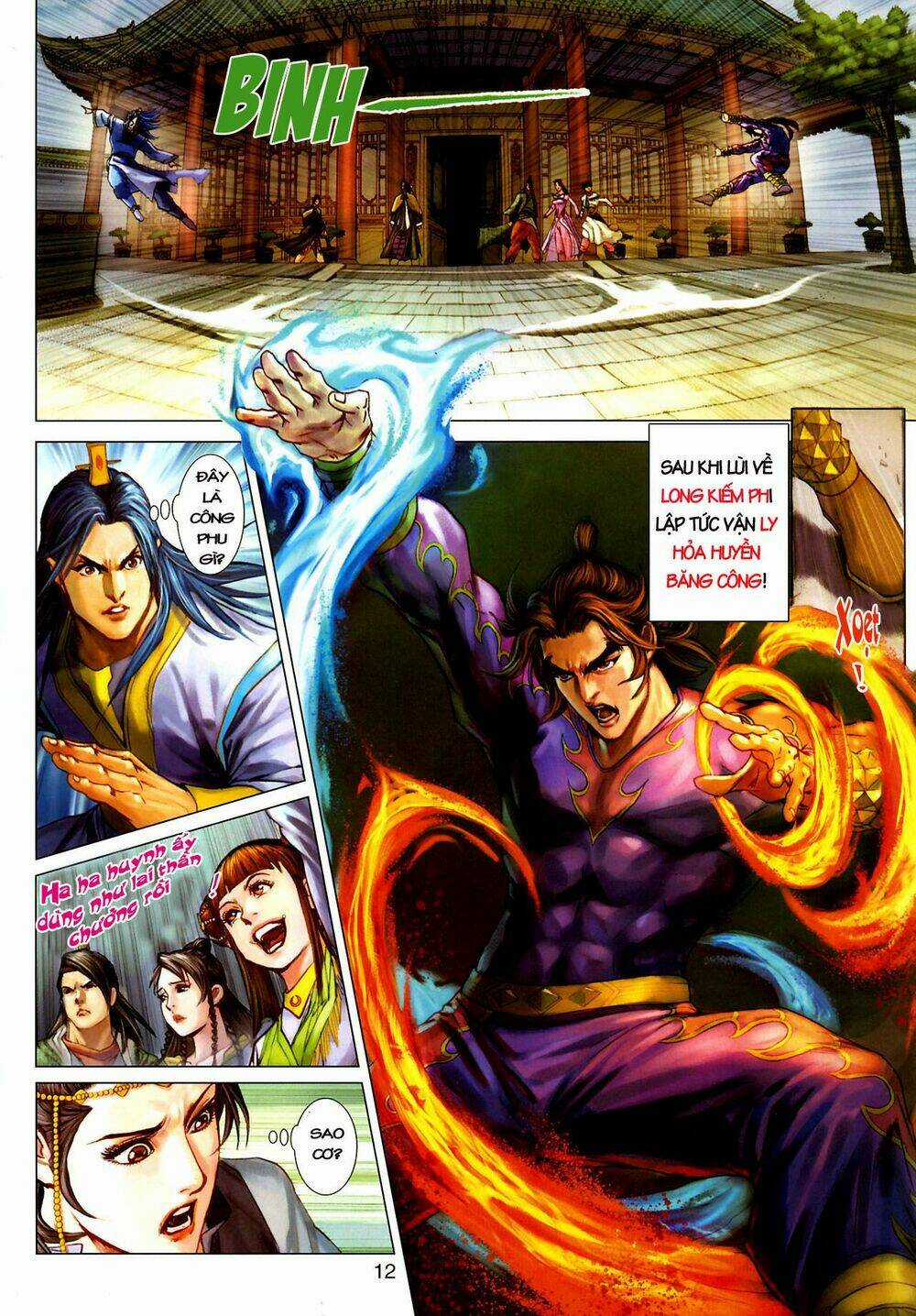 Thần Chưởng Long Kiếm Phi Chapter 9 trang 13