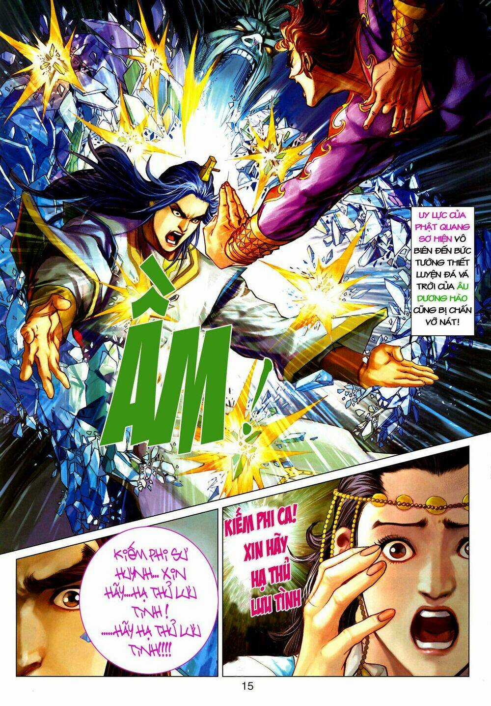 Thần Chưởng Long Kiếm Phi Chapter 9 trang 16