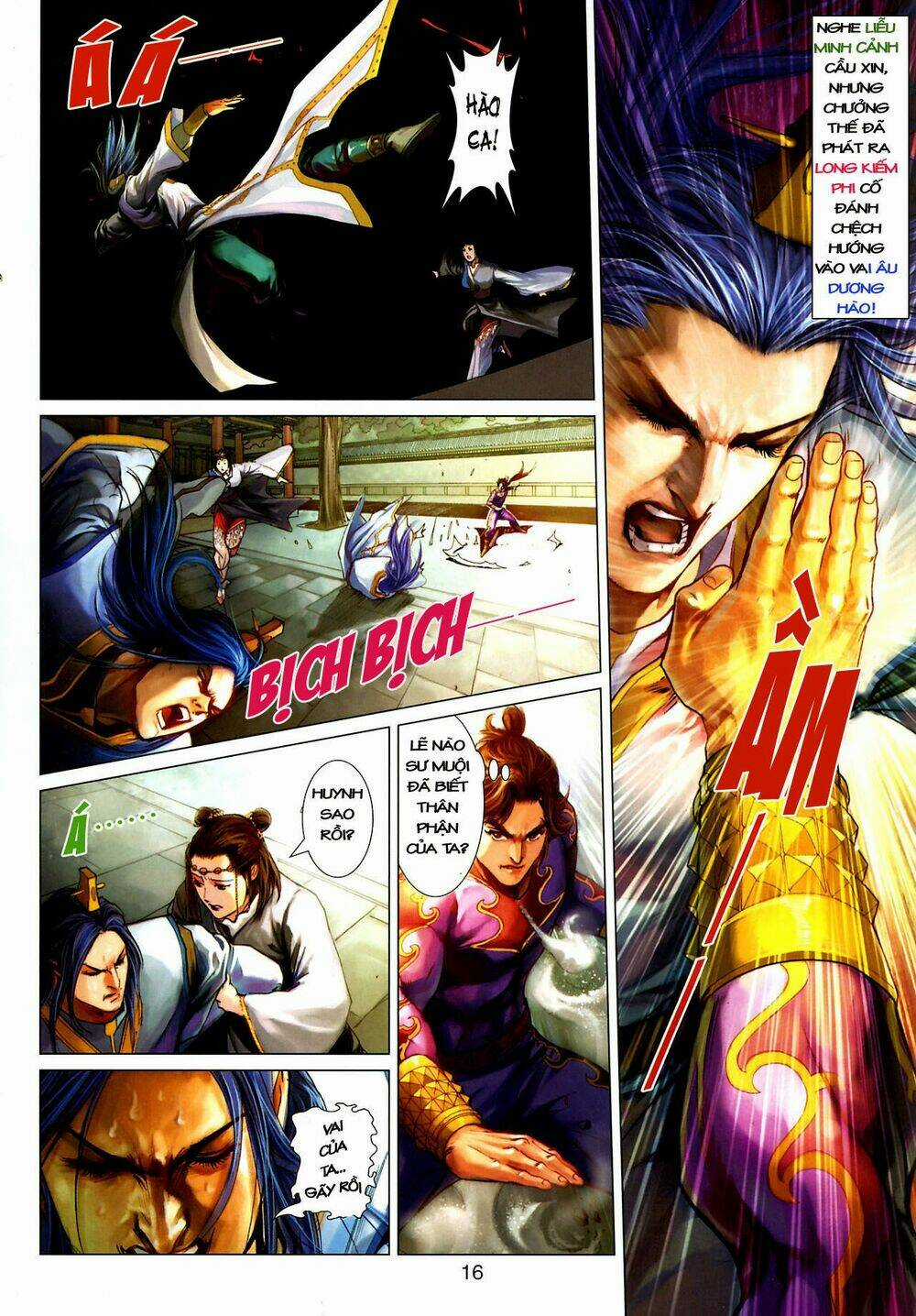 Thần Chưởng Long Kiếm Phi Chapter 9 trang 17