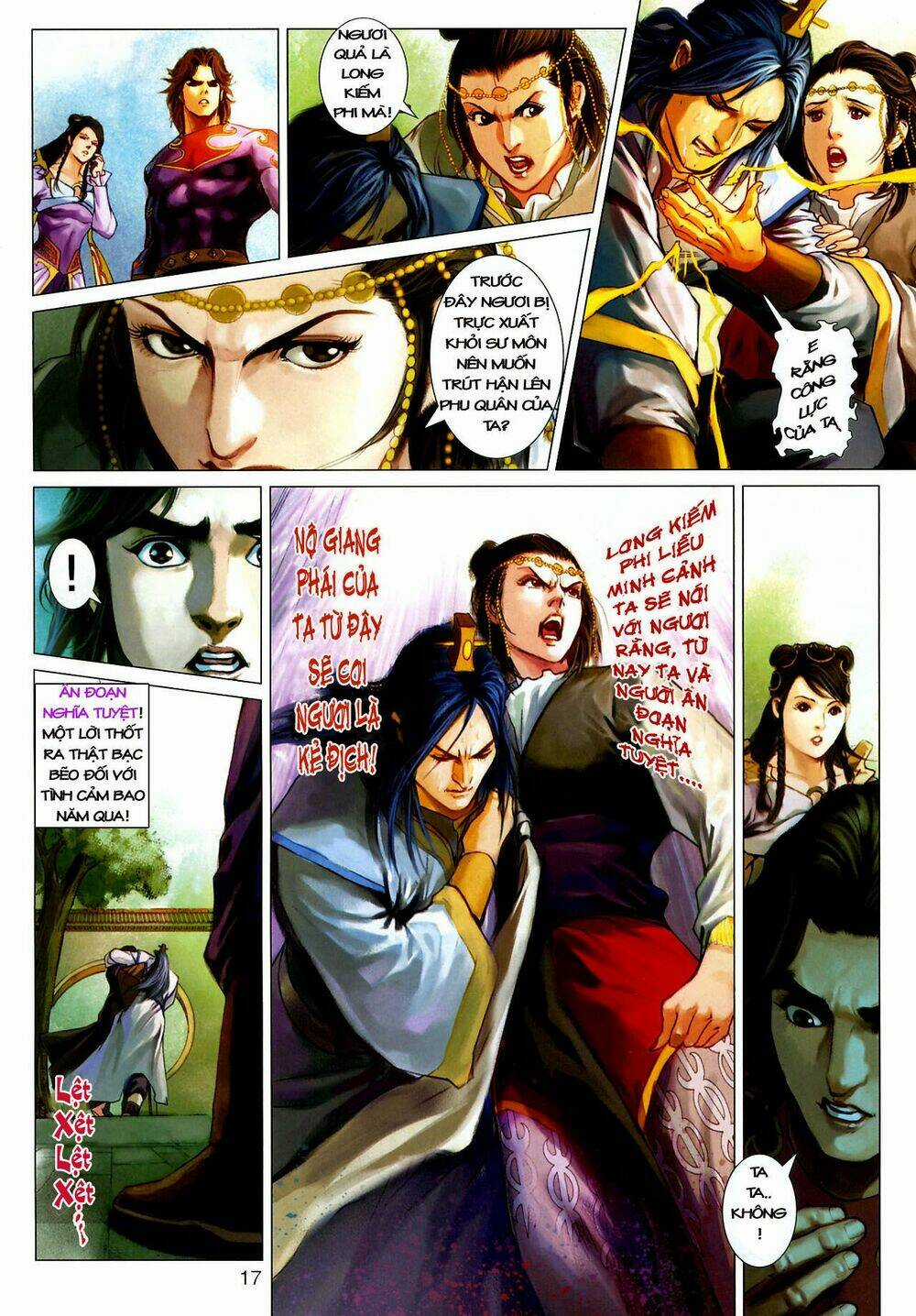 Thần Chưởng Long Kiếm Phi Chapter 9 trang 18