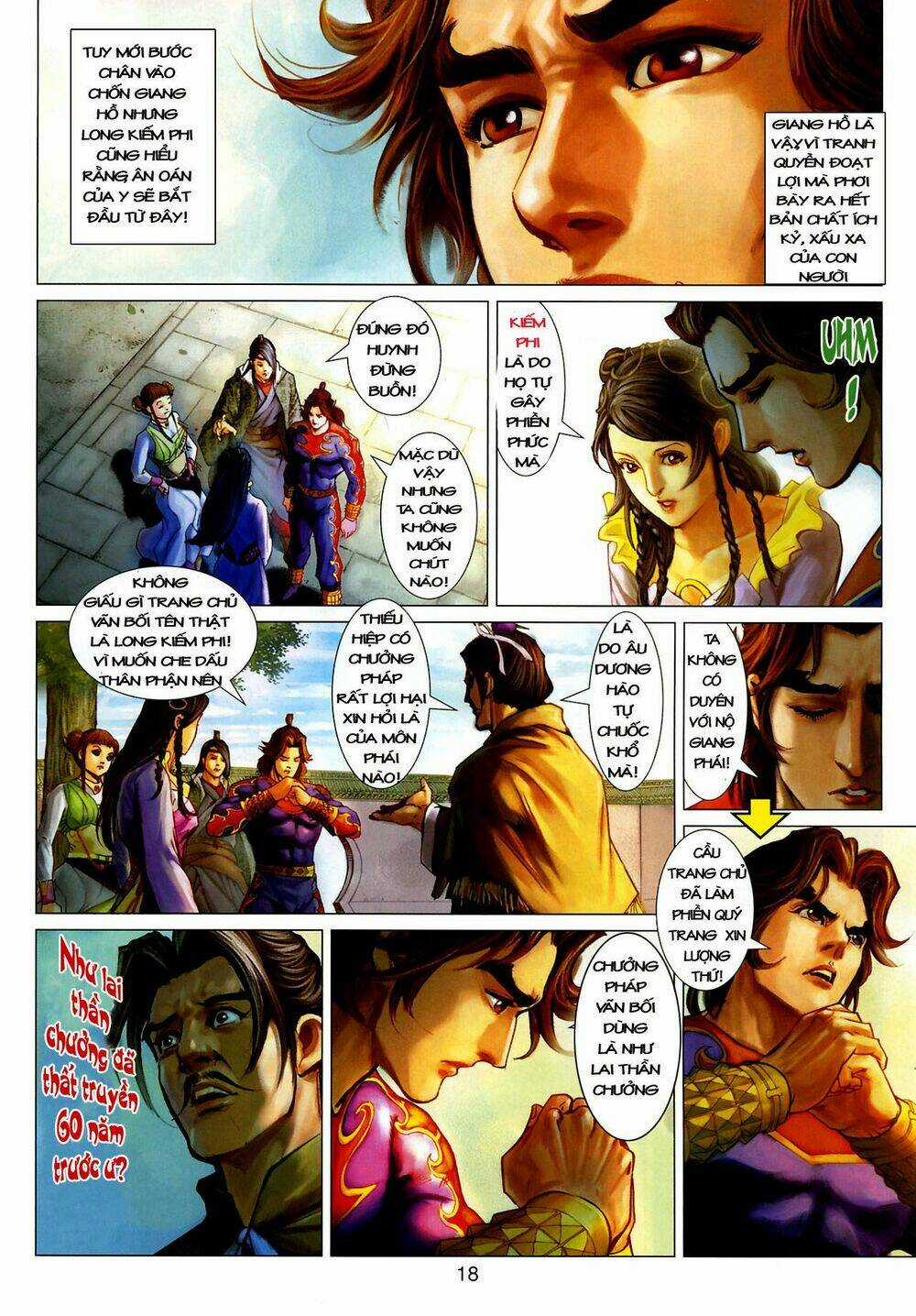 Thần Chưởng Long Kiếm Phi Chapter 9 trang 19