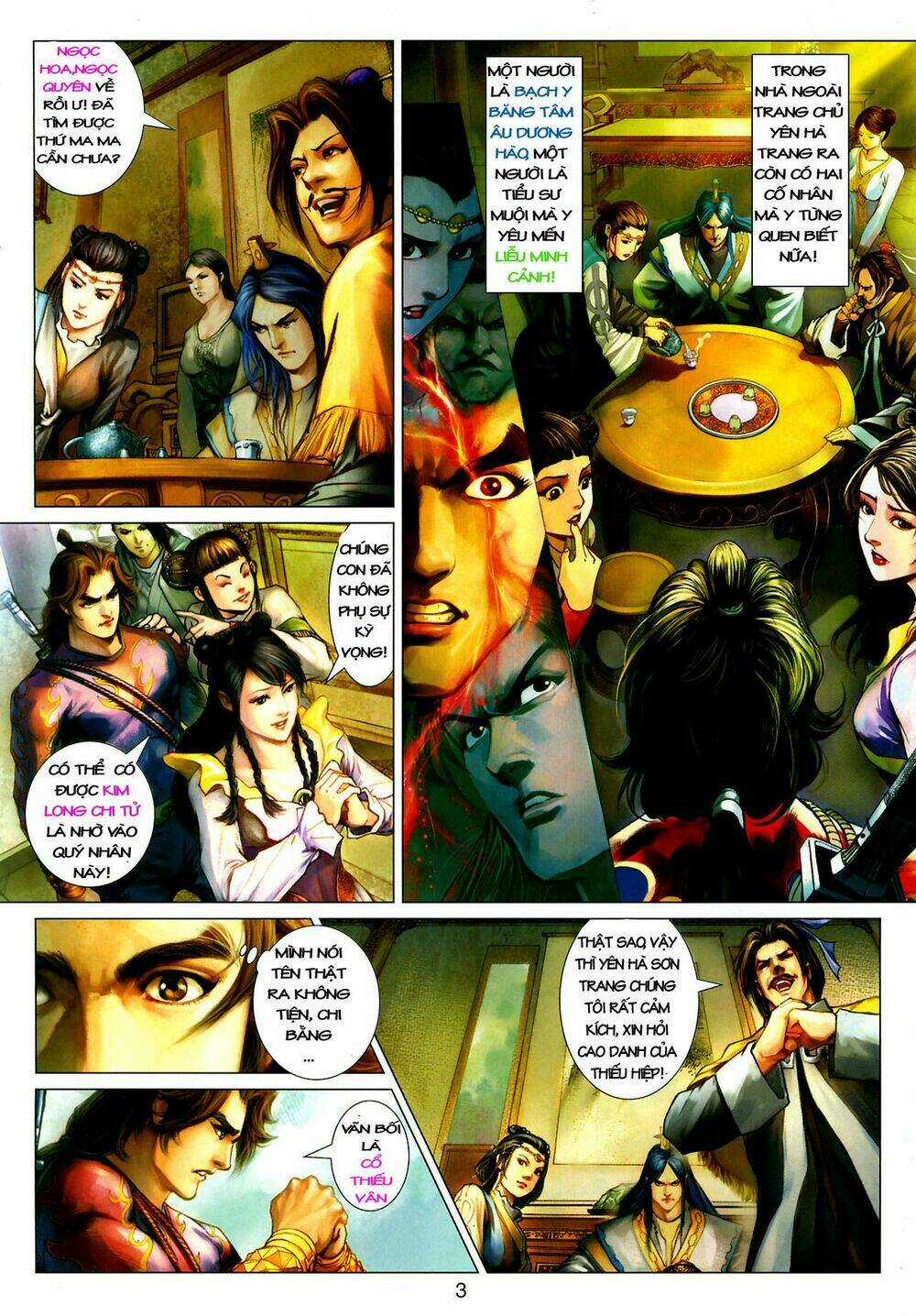 Thần Chưởng Long Kiếm Phi Chapter 9 trang 2