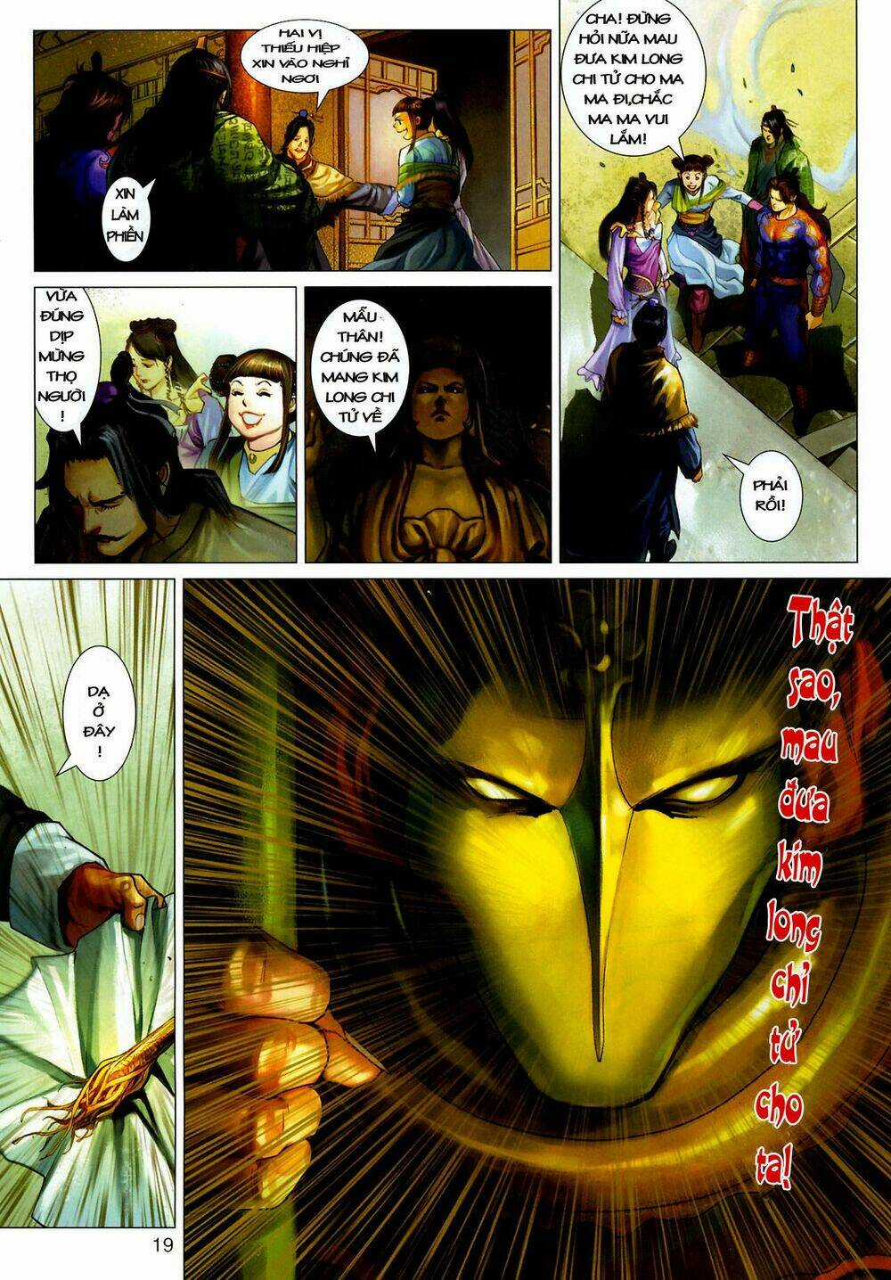 Thần Chưởng Long Kiếm Phi Chapter 9 trang 20