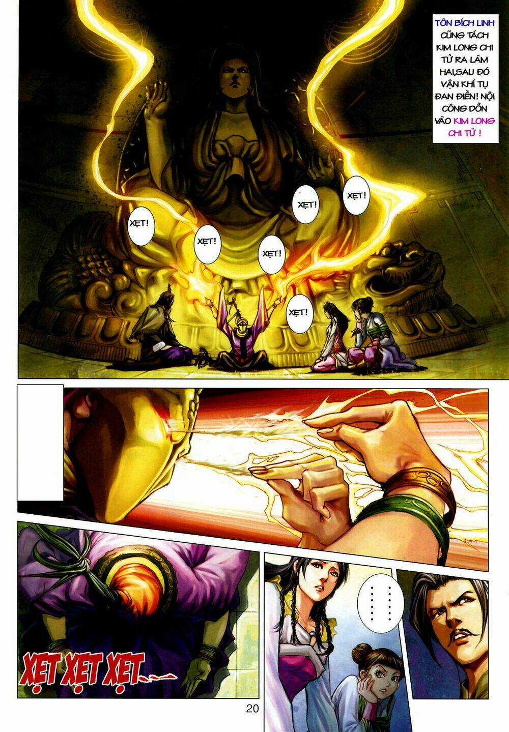 Thần Chưởng Long Kiếm Phi Chapter 9 trang 21