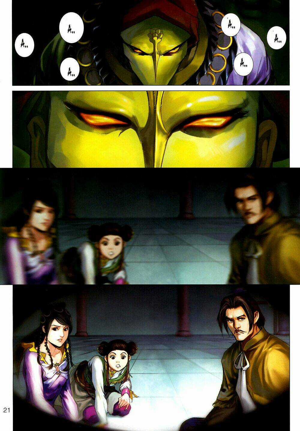 Thần Chưởng Long Kiếm Phi Chapter 9 trang 22