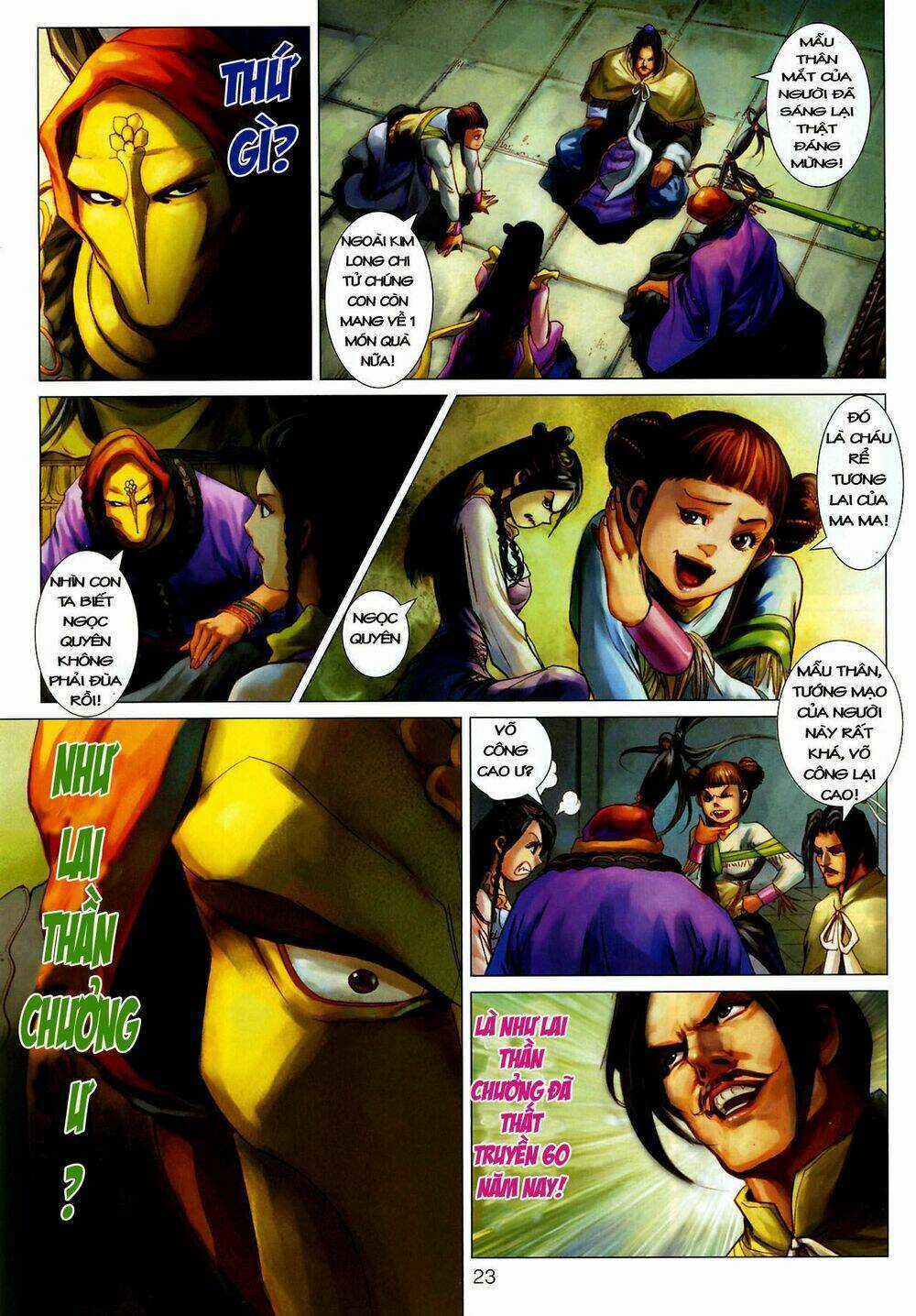 Thần Chưởng Long Kiếm Phi Chapter 9 trang 24