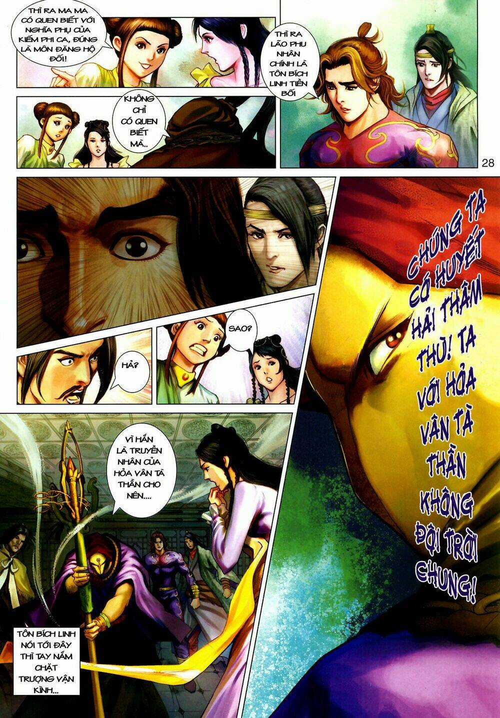 Thần Chưởng Long Kiếm Phi Chapter 9 trang 29