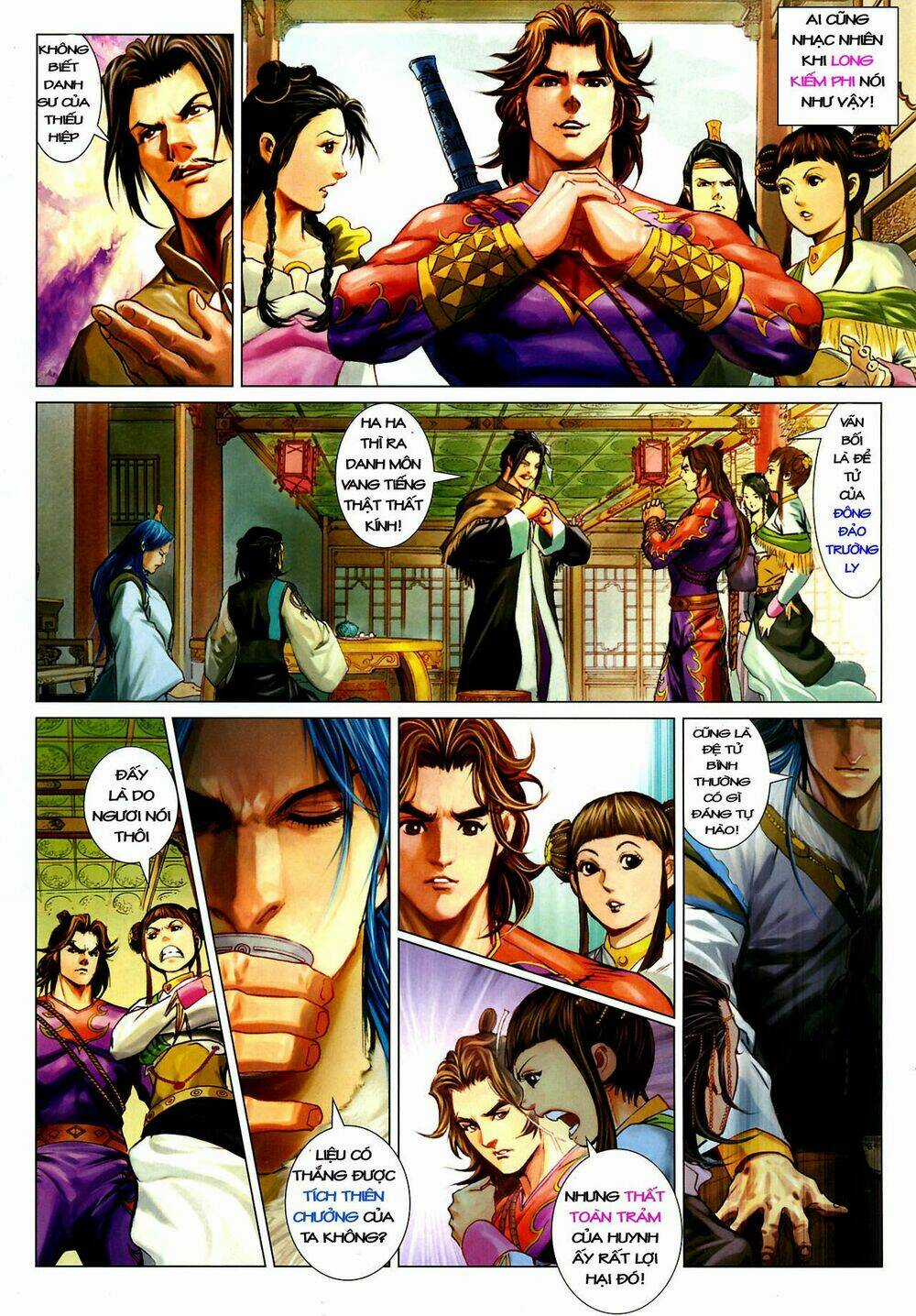 Thần Chưởng Long Kiếm Phi Chapter 9 trang 3