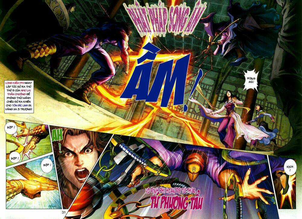 Thần Chưởng Long Kiếm Phi Chapter 9 trang 31