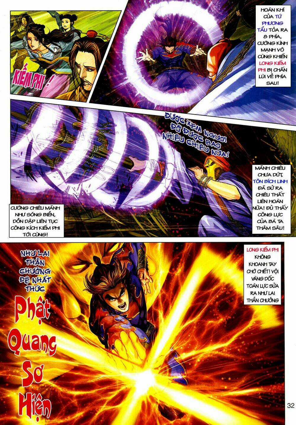 Thần Chưởng Long Kiếm Phi Chapter 9 trang 32