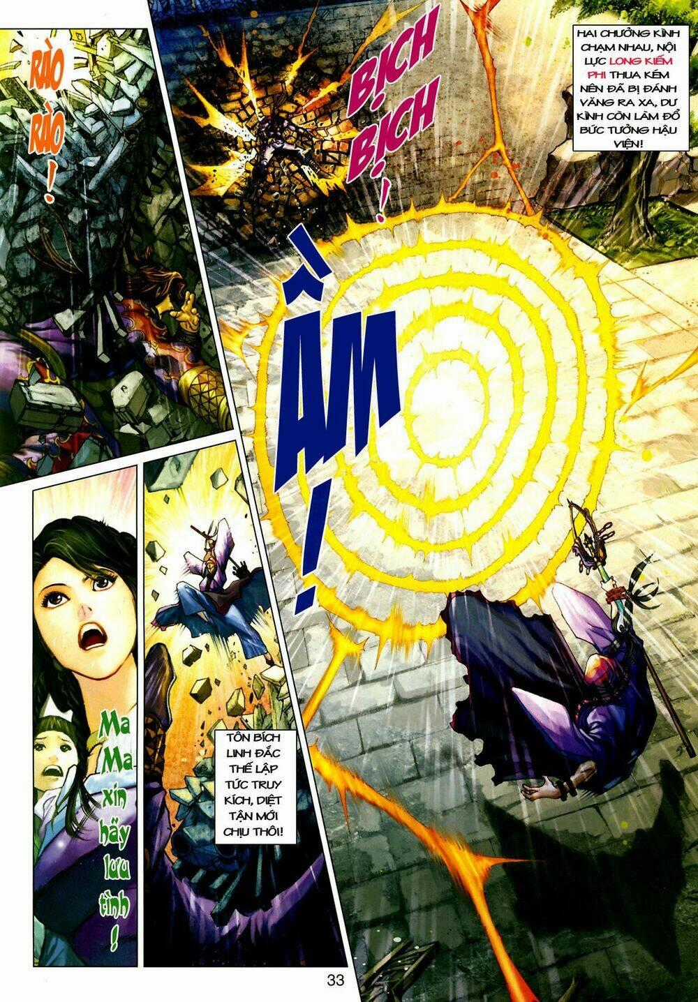 Thần Chưởng Long Kiếm Phi Chapter 9 trang 33