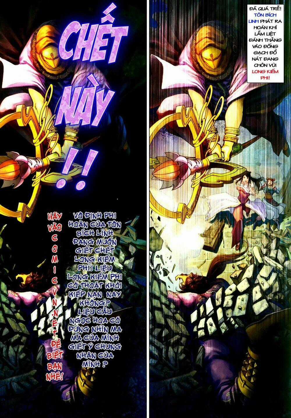 Thần Chưởng Long Kiếm Phi Chapter 9 trang 34