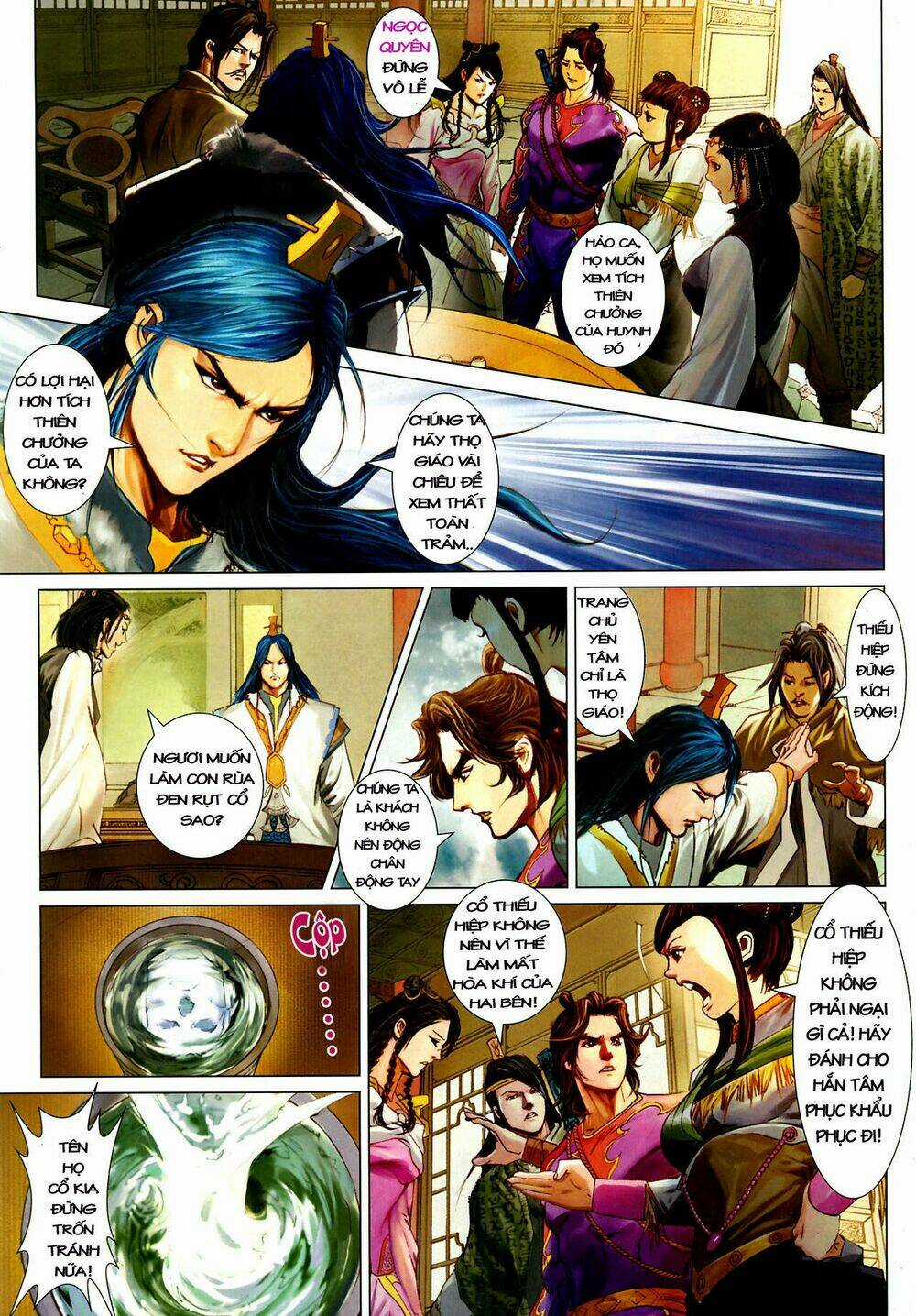 Thần Chưởng Long Kiếm Phi Chapter 9 trang 4