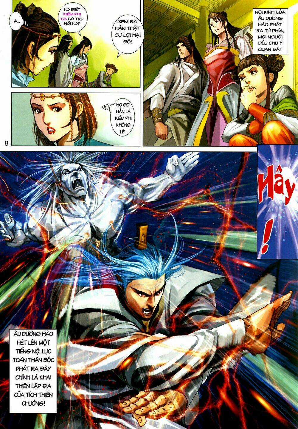 Thần Chưởng Long Kiếm Phi Chapter 9 trang 7