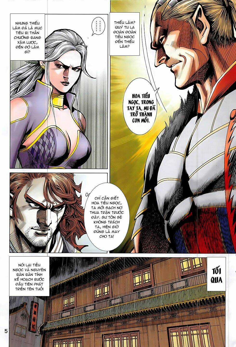 Thần Chưởng Chapter 12 trang 4