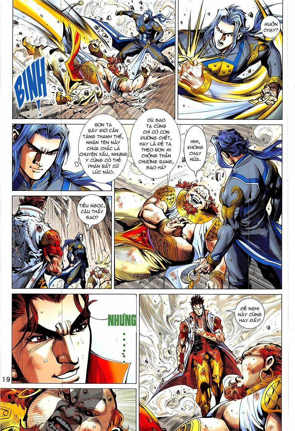 Thần Chưởng Chapter 13 trang 18