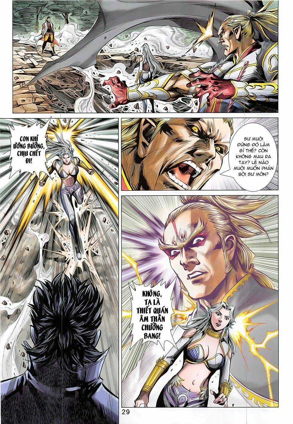 Thần Chưởng Chapter 14 trang 28