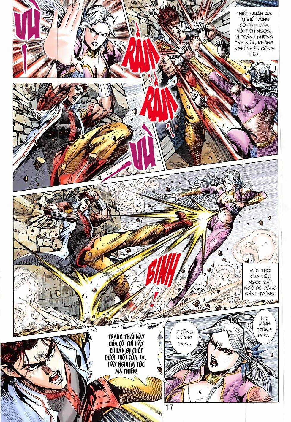 Thần Chưởng Chapter 15 trang 16