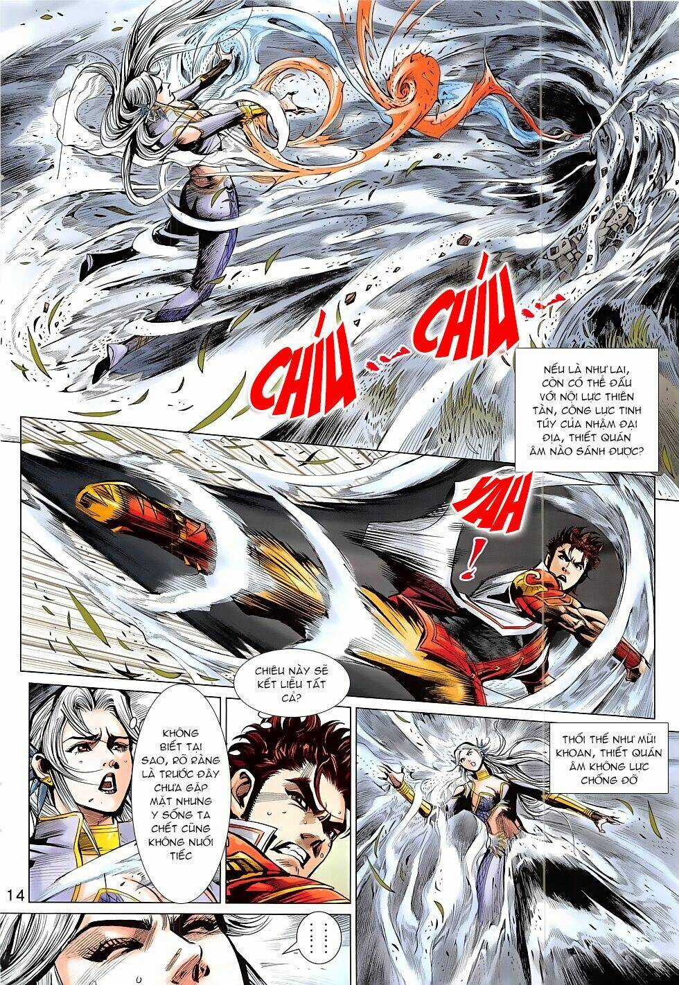 Thần Chưởng Chapter 16 trang 13