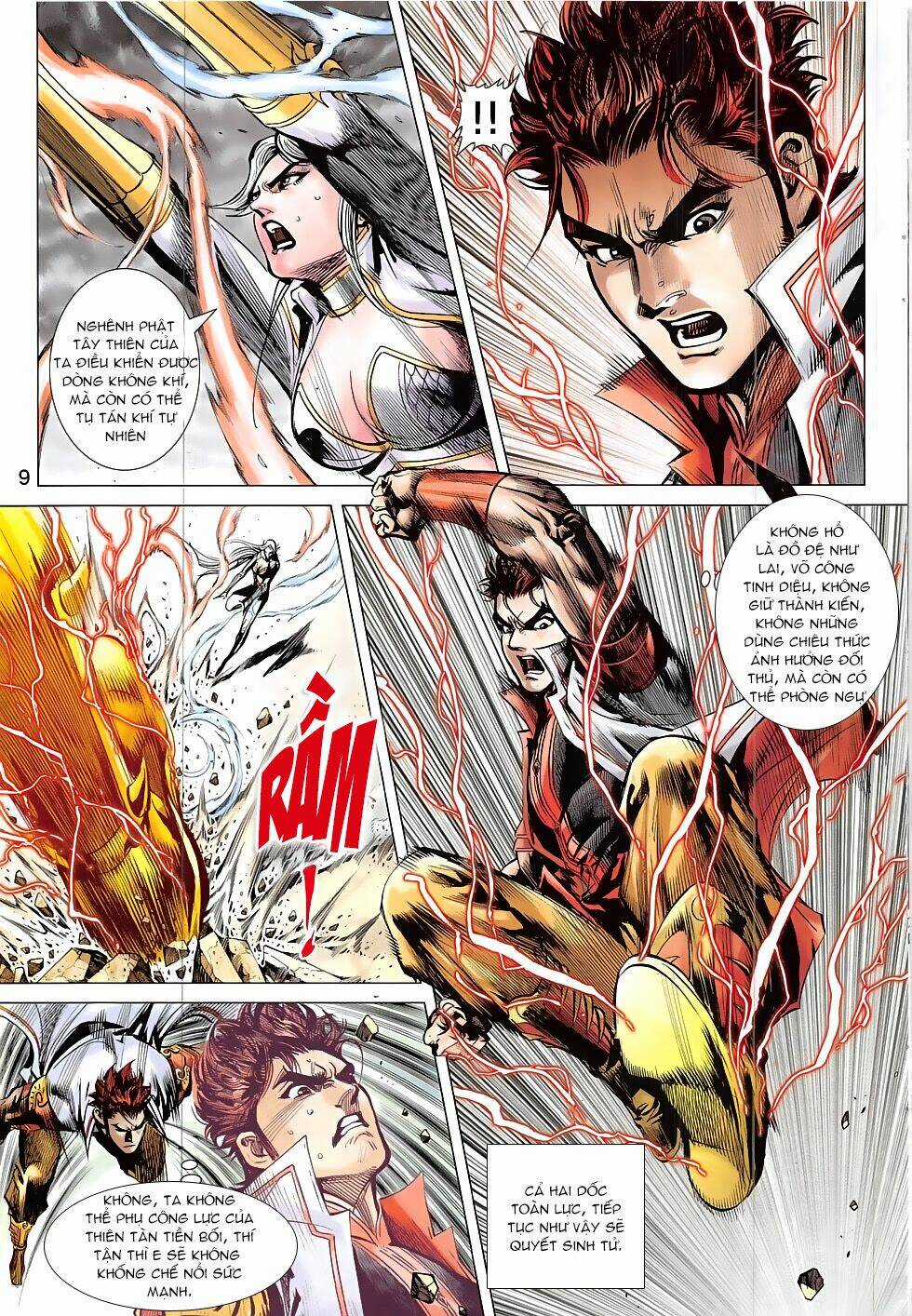 Thần Chưởng Chapter 16 trang 8