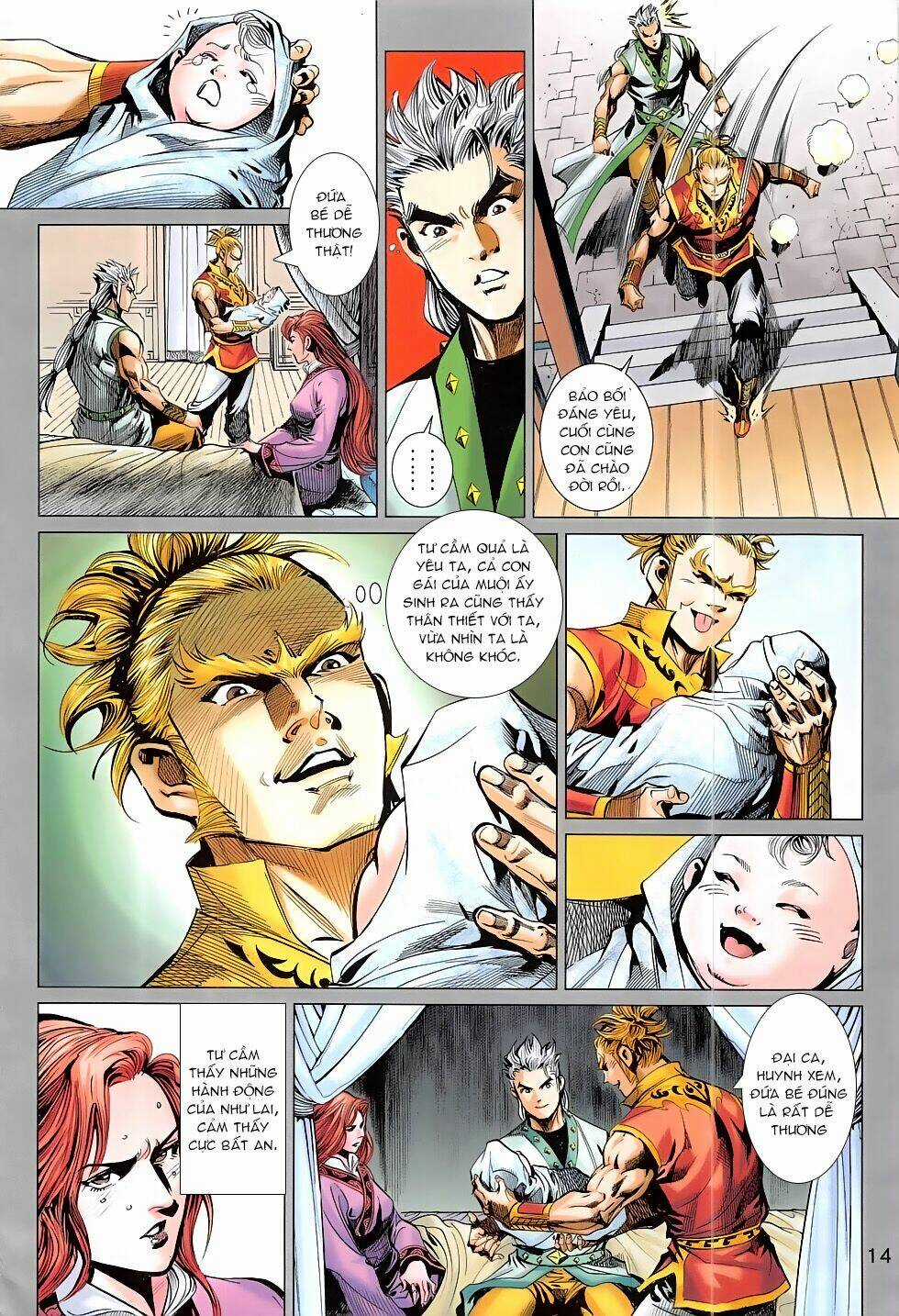 Thần Chưởng Chapter 17 trang 13