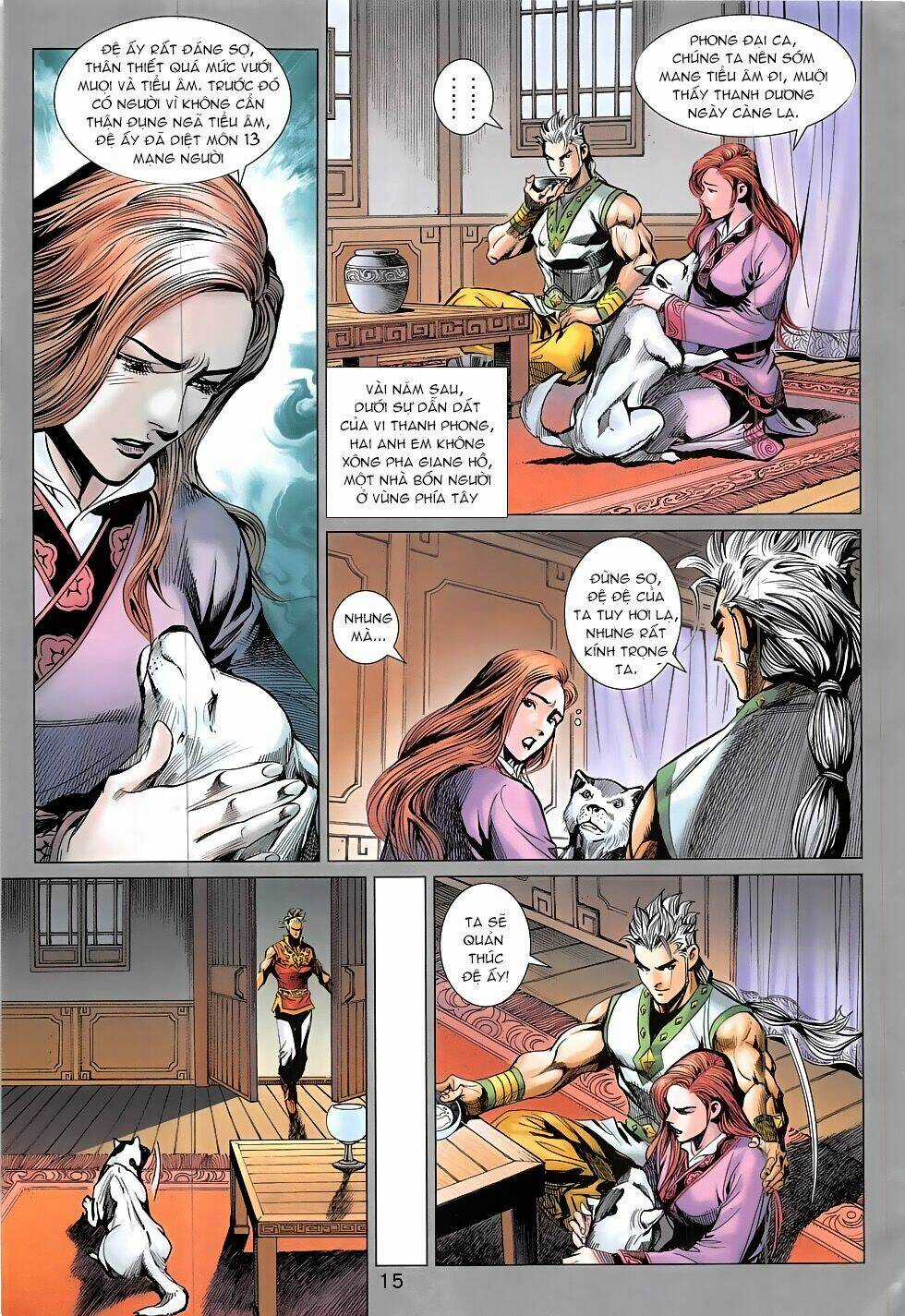 Thần Chưởng Chapter 17 trang 14