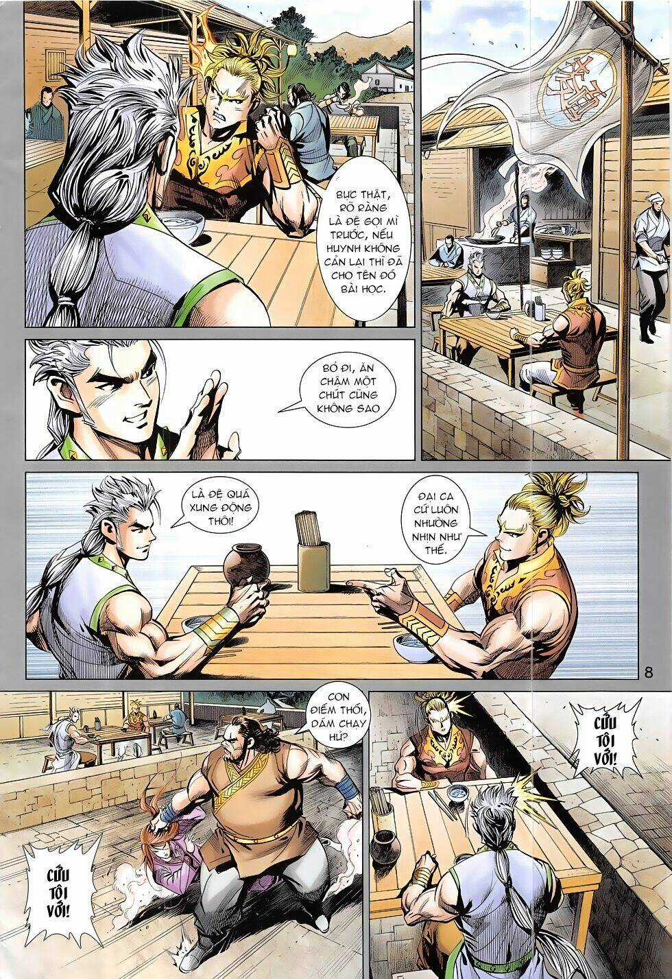 Thần Chưởng Chapter 17 trang 7